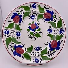Rare Antique Davenport Porcelain Plate C. 1790-1810 Persian Earthenware England picture