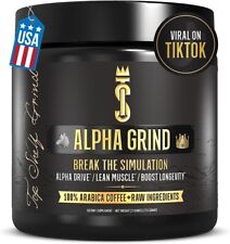 Top Shelf Alpha Grind Instant Maca Coffee For Men Netural Energy (2.7 oz) -  USA picture