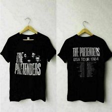 Vintage 1984 The Pretenders Usa Tour T-Shirt Double Sides For Fans picture