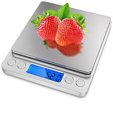 Digital Scale 3000g x 0.1g Jewelry Gold Silver Coin Gram Pocket Size Herb Grain picture