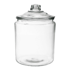 Anchor Hocking Heritage Hill Clear Glass Jar with Lid, 2 Gallon picture