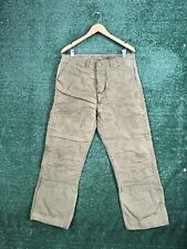 Vintage 40s 50s Hirsch-Weis Hunting Pants Mens 38x27 Green Military Union Made picture