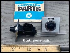 Vintage  1965-1970 Mopar Trunk Release Switch Plymouth Dodge 1967-1969 Chrysler picture