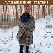 Traditional Scottish Vintage Great Kilts Men's Tartan Great Kilt 16th Century picture
