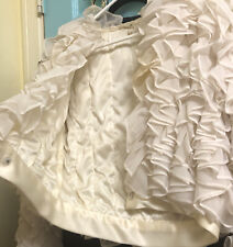 Edith Head Vintage Movie Costum Bed Jacket Ruffled Lace Carmen Miranda Style picture