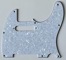 For Fit Fender Tele 1962 Stratocaster Pickup Style Guitar Pickguard White Pearl picture