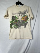 Vintage 1987 San Diego Zoo T-Shirt - Size M- Beige- Hanes Beefy-T tag picture