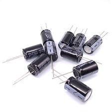 US Stock 10pcs Electrolytic Capacitors 100uF 100mfd 200V +105℃ Radial 16 x 26mm picture