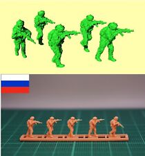 1/144 Russian Special Force in action (fine detail 5 figures) Resin Kit picture