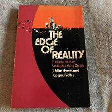 The Edge of Reality A Progress Report on UFO’s HC SIGNED J. Allen HYNEK picture