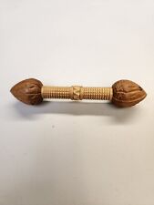 Victorian Carved Wood Needle Case  picture