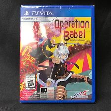 Operation Babel: New Tokyo Legacy (PlayStation Vita, 2017) NEW / Region Free picture