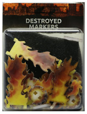 Flames of War: Destroyed Markers (4th Edition) (x8) picture