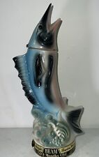 Vintage 1957   Jim Beam-Marlin Fish-Genuine Regal China Decanter- EMPTY- picture