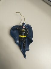 Vtg DC Comics Batman Flying Superhero Super Hero Christmas Ornament Kurt Adler picture