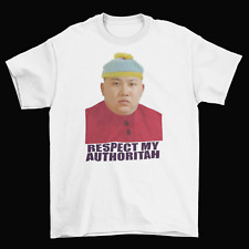 Kim Jong Un Cartman T-Shirt Unisex Cotton Adult South Park North Korea New picture