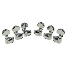 Wilkinson 3x3 Full Size Guitar Tuners Tuning Keys Fits LP or Acoustic Guitars CR picture