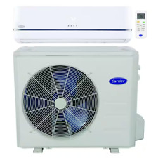 carrier air conditioner ductless mini split 24k btu heating and cooling picture