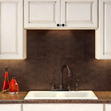 Fasade 18in x 24in Hammered Backsplash Panel picture