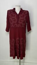 Vintage 1930s Red Soutache Embroidered Dress  picture