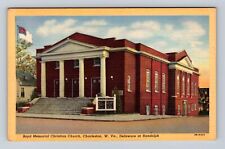Charleston WV-West Virginia, Boyd Memorial Christian Church, Vintage Postcard picture