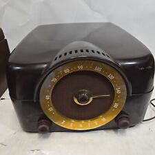 1952 Zenith J664 Tube Radio Record Player Cobra Matic Variable Speed Bakelite  picture