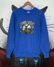 Vintage Union Pacific Railroad Crewneck Sweatshirt Made In USA Blue Men’s L picture
