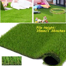 6x14ft Artificial Grass Fake Synthetic Rug Garden Landscape Lawn Carpet Mat Turf picture