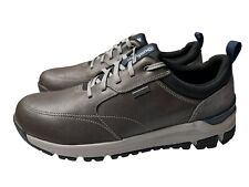 Dunham Mens Glastonbury Ubal II Shoes Size 11 4E Steel Grey/Navy Waterprf C16240 picture