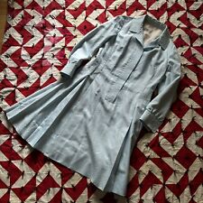 Vintage 1960s Blue Patterned Dress As Is Worn Flaws picture