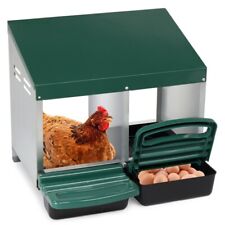 2 Compartment Roll Out Chicken Nesting Box with Plastic Basket picture