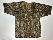 Vtg Sports Afield Single Stitch Camouflage Camo Pocket T-Shirt Size Large picture