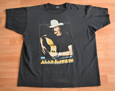 Vintage 1991 Thrashed Alan Jackson Tour Shirt Tee XL Rare Country Willie Nelson picture