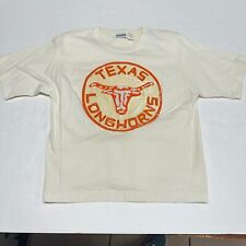 VTG NOS Texas Longhorns Short Sleeve Bedazzled T Shirt Size Large Made In US picture