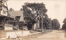 Real Photo Postcard Sargent Street in Kendallville, Indiana~126195 picture