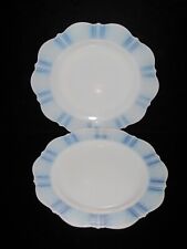 2 MacBeth Evans American Sweetheart Monax White Luncheon Plates picture