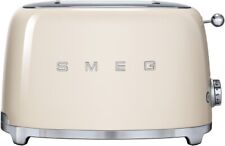 SMEG TSF01CRUS 50's Retro Style Aesthetic 2 Slice Toaster - Cream picture
