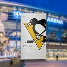 2021/22 Season 32 x 57 Pittsburgh Penguins PPG Arena Banner picture