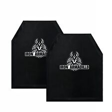 IRON ARMADILLO® Level IIIA 3A Soft Bulletproof Body Armor Plate Multi Sizes PAIR picture