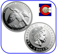 2011 Australia Kookaburra 1 oz. Silver Coin - BU direct from Perth Mint roll picture