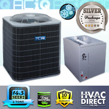 ACiQ 2 Ton 14.3 SEER2 Central Ducted Air Conditioner & Coil AC System - 14