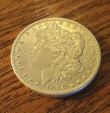 1886-O MORGAN SILVER DOLLAR , EXTREMELY FINE ,NICE DETAILS picture