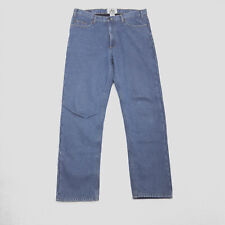 Old Mill Men's Size 36x34 Blue Straight Insulated Medium Wash Cotton Blend Jeans picture