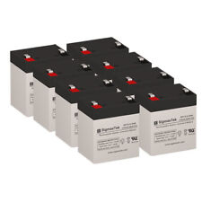 APC RBC43 Battery Set of 8 x 12V 5.5AH (Replacement) Batteries By SigmasTek picture