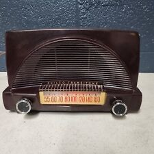 1952 Philco Transitone 52-542 Tube Radio, Brown AM, For Restoration picture