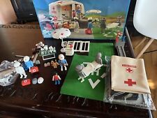 Vintage Playmobil 3224 Medical Station Tent Near Complete picture