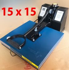 15 x 15 Digital Clamshell Heat Press Transfer T-Shirt Sublimation Press Machine picture