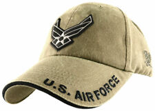 NEW USAF U.S. Air Force Insignia Baseball cap hat. Khaki. 5643 picture