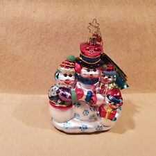 Christopher Radko 'Snowy Squad' Christmas Ornament 2005~Macy's - NEW picture