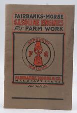 1903 Fairbanks-Morse Gasoline Engines for Farm Work - Staff Self Paperback Book picture